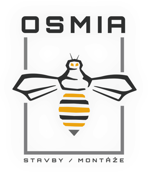 Logo Osmia s.r.o. Stavby a Montáže